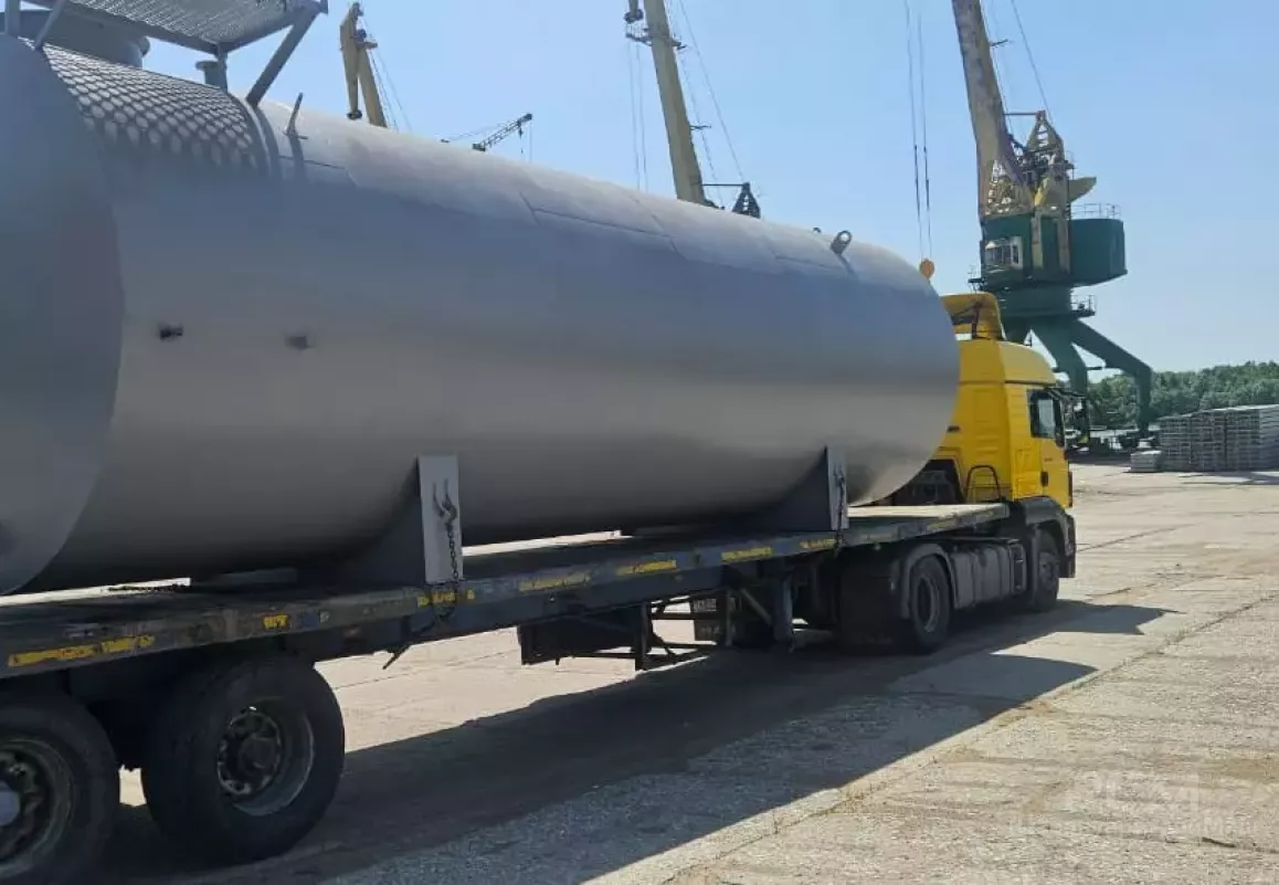 Изготовление и отгрузка трёх РГСН-50 м3